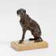 Bronze "Sitzender Hund" - Foto 1
