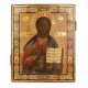 IKONE "Christus Pantokrator", Russland 19. Jahrhundert, - Foto 1