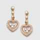Paar Ohrringe von Chopard aus der Kollektion Happy Diamonds - фото 1