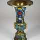 Cloisonne Vase in Gu-Form - Foto 1