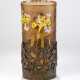 Vase mit Lilie und Metallmontierung - фото 1