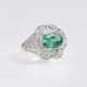 Smaragd-Diamant-Ring - photo 1