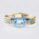 Vintage Gold-Armband mit feinem Aquamarin - Foto 1