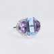 Aquamarin-Amethyst-Ring - Foto 1