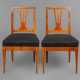 Paar klassizistische Stühle - Foto 1