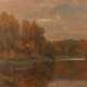 Friedrich Nath, "Pommerscher See mit Enten" - Foto 1