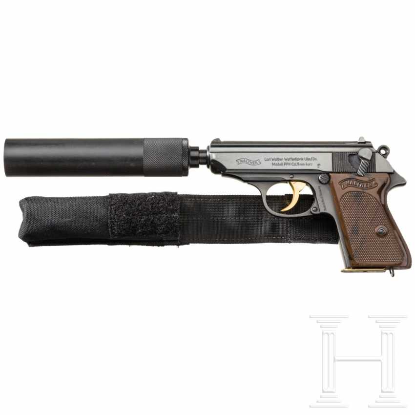 Walther Ppk Ulm With A Silencer Buy At Online Auction At Veryimportantlot Com Auction Catalog A82s Firearms Of Five Centuries From 27 05 2020 Photo Price Auction Lot 3294