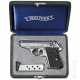 Walther PPK-L, Ulm, graviert, verchromt, in Schatulle - photo 1