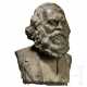 Überlebensgroße Bronzebüste von Karl Marx - photo 1