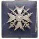 Spanienkreuz in Silber mit Schwertern im Etui, Juncker-Fertigung - фото 1