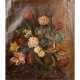 MALER/IN 18./19. Jahrhundert, "Stillleben mit Blumenbouquet in Vase", - photo 1