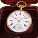 Taschenuhr: seltenes Patek Philippe Ankerchronometer "Gondolo" mit Patek Philippe Originalbox, Geneve 1912 - фото 1