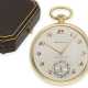 Taschenuhr: exquisite Patek Philippe Frackuhr in der sehr seltenen Chronometerqualität "EXTRA", gefertigt für Tiffany ca. 1925, mit Originalbox - Foto 1