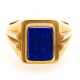 Herrenring mit Lapislazuli - photo 1