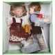 Puppenpaar RF Collection, neuzeitlich, Porzellanköpfe, Junge und Mädchen jeweils in schöner Trachtenkleidung, orig - фото 1