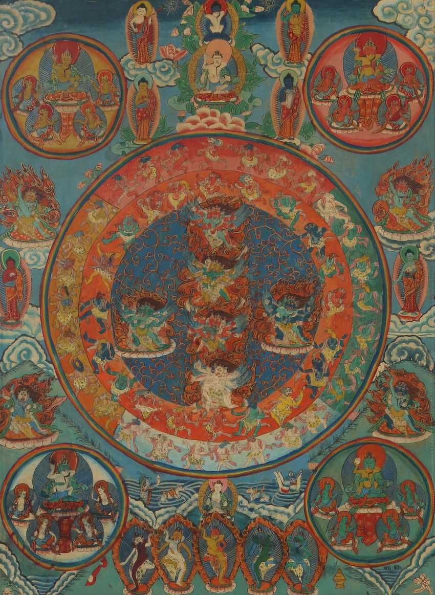 Mandala Thangka Indien Ladakh 1 Buy At Online Auction At Veryimportantlot Com Auction Catalog Auction 75 Art Antiques Varia Modern Highlights Day 1 From 25 06 Photo Price Auction Lot 2