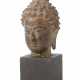 Buddha-Fragment Thailand/Kambodscha, wohl 19 - фото 1