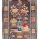 Baotou Bildteppich mit Gelehrtenmotiven Nordchina, um 1900 - photo 1