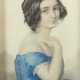 Portraitmaler des 19. Jahrhundert ''Damenbildnis'' - photo 1