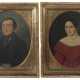 Portraitmaler des 19. Jahrhundert ''Paar Biedermeier-Portraits'' - photo 1