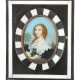 Miniaturenmaler des 19. Jahrhundert ''Bildnis einer eleganten Dame'' - Foto 1