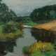 Landschaftsmaler des 20. Jahrhundert ''Idyllische Flusslandschaft'' - photo 1