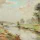 Landschaftsmaler des 20. Jahrhundert ''Flusslauf'' - Foto 1