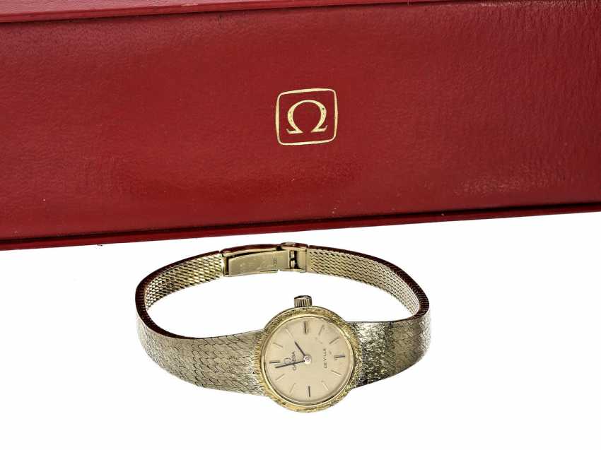 Auction Watch Vintage Omega De Ville Ladies Watch In 14k Yellow Gold With Original Box Buy Online By Veryimportantlot Com Auction Catalog 143 Auction Last Minute From 29 01 2018 Photo Price Auction Lot 6121