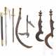Säbelwaffe der Benge, Wurfmesser der Zande und zwei Ngombe-Schwerter - photo 1