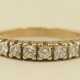 Ring: vintage Halb-Memoire-Ring mit Brillanten - фото 1