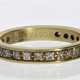 Ring: klassischer vintage Diamant-Memoirering in 14K Gold, Markenschmuck mit Seriennummer - photo 1