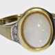 Ring: vintage Opal/Diamant-Goldschmiedering - Foto 1
