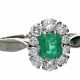 Ring: ehemals sehr teurer Smaragd/Brillantring, gekauft bei Wempe in Hamburg in den 60er Jahren - photo 1