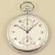 Taschenuhr: Schweizer Chronograph der Marke Drott, 40er Jahre - Foto 1