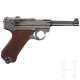 Pistole 08, Mauser, Code "42 - byf", mit Tasche - photo 1