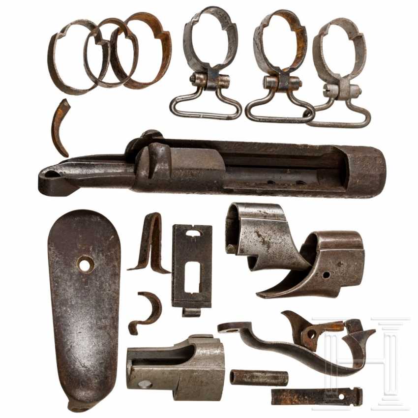 Auction Mixed Lot Of Spare Parts Werder M69 And Rifle 71 Buy Online By Veryimportantlot Com Auction Catalog O82s Firearms From Five Centuries From 24 06 2020 Photo Price Auction Lot 10137