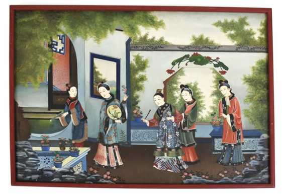 Landschaft Malerei Auf Leinwand Wandkunst Baume Im Garten Von St