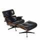 RAY & CHARLES EAMES, "Lounge Chair mit Ottomane" - Foto 1