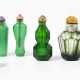 6 Glas Snuff Bottles - фото 1