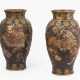 1 Paar Faux-Bronze Vasen - Foto 1