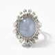 Sternsaphir-Diamant-Ring - photo 1