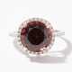 Rhodolite-Brillant-Ring - photo 1