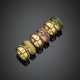 DI GREGORIO | Anello componibile in oro rosa e giallo composto da sei anelli abbinabili - photo 1