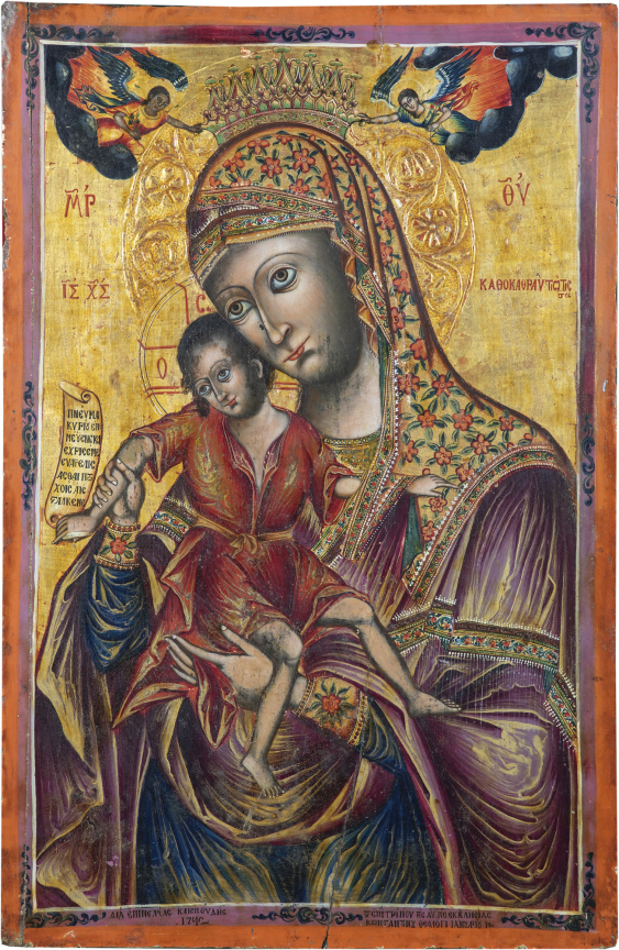 Киккская икона божией матери на кипре фото