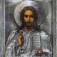 Christus Pantokrator mit Silberoklad - Foto 1