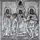 Kleine Ikone mit den Heiligen Pafnuti, Dimitri von Rostow und Niktias - photo 1