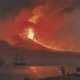 Italien um 1830/40. Vulkanausbruch am Vesuv - photo 1