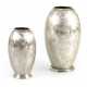 Zwei Wmf Ikora Metall-Vasen, - photo 1