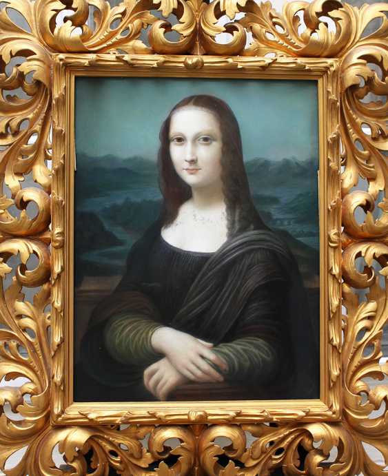 Leonardo Da Vinci 1452 1519 Nach Der Mona Lisa Pastell Auf Papier Unter Glas Online Bei Auktion Kaufen Auktionskatalog Kunst Und Antiquitaten Vom 28 02 18 Foto Preis Von Auktionslos 63 Bei Veryimportantlot Com