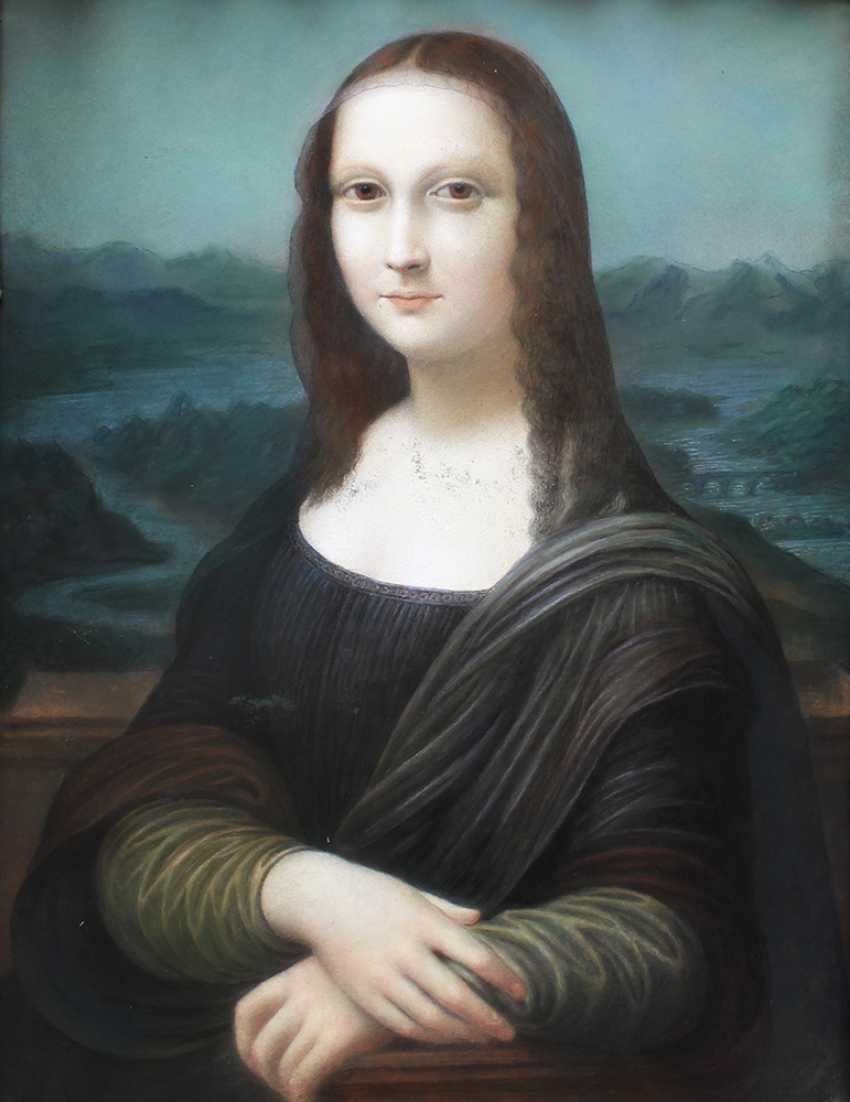 Leonardo Da Vinci 1452 1519 Nach Der Mona Lisa Pastell Auf Papier Unter Glas Online Bei Auktion Kaufen Auktionskatalog Kunst Und Antiquitaten Vom 28 02 18 Foto Preis Von Auktionslos 63 Bei Veryimportantlot Com